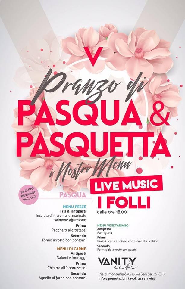 Pranzo di Pasqua Pasquetta